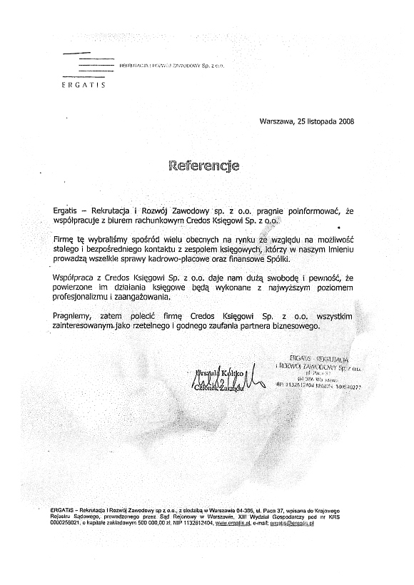 Referencje